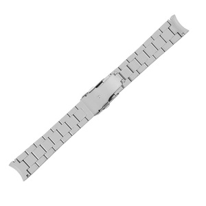 สายนาฬิกาสีเงิน สายรัดข้อมือแบบโลหะสำหรับใส่ลำลองในธุรกิจ - Product Image 3