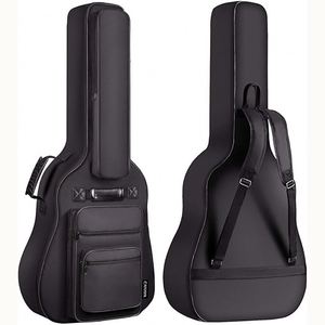 Caja de Violín de compresión ligera y resistente a los golpes de tamaño completo con muestra gratis, correa de hombro ajustable, funda de guitarra, bolsa de concierto - Product Image 2