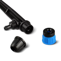 13cm Enkelvoudige Vergrendelmoer 5 Gaten Bubbler Grondsteker Sprinkler voor Boomgaard Kas Fruit- en Groentetuin Vergroening Irrigatie