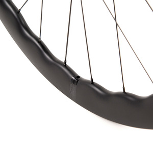Jeu de roues de vélo de route en fibre de carbone Twitter Zhuite 700C 50H, frein à disque, jantes légères - Product Image 1