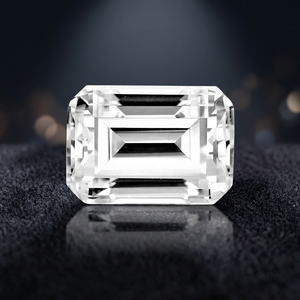 Topacio Blanco Natural Corte Octogonal de 12x14 mm, Certificado IGI, Precio de Fábrica al por Mayor, Gema Suelta Facetada de Alta Calidad, 12.50 Quilates - Product Image 1