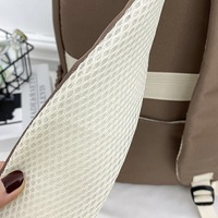 Sac à dos scolaire tendance 2026 avec cordon de serrage et pochette ronde multi-poches pour garçons et filles, sacs à dos pour ordinateur portable, sacs à dos