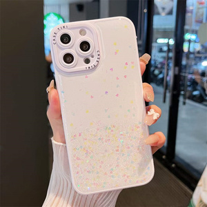 Étui de téléphone portable brillant avec paillettes, étui en colle pour <span class=keywords><strong>Honor</strong></span> X5c X9d X7d X70 400 Smart 400 Lite, <span class=keywords><strong>protection</strong></span> de l'appareil photo - Product Image 3