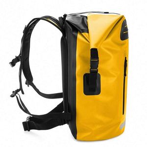 Sac à dos multifonctionnel personnalisé de grande capacité 35L en PVC pour kayak, randonnée, sac étanche - Product Image 3