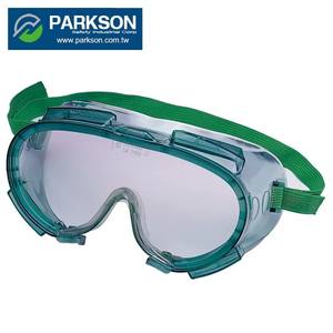Gafas de Seguridad PARKSON SAFETY con Marco Verde Suave, Policarbonato Ligero, CE EN166 ANSI Z87.1, Resistentes a Impactos y Rayones - Product Image 1