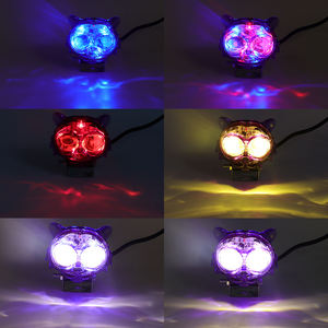 ไฟสปอร์ตไลท์มอเตอร์ไซค์แบบ LED สองสี รุ่น Head Design สำหรับรถบรรทุกและ ATV กันน้ำ รับประกัน 2 ปี รุ่น MO70 - Product Image 6