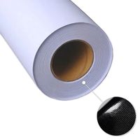 Rouleau de matériaux pour affiches à dos noir à base d'eau en gros au prix d'usine, papier autocollant imprimable à colle noire pour usage commercial
