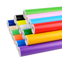 Vinyle de découpe KUNMAO brillant et mat, rouleau d'autocollants colorés auto-adhésifs pour traceur