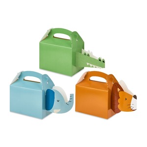 กล่องของขวัญกระดาษลายสิงโต จระเข้ และช้าง สามารถปรับแต่งได้ตามความต้องการเฉพาะ - Product Image 1