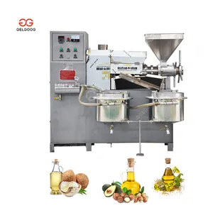 Automatic Large Vacuum Cold Soybean Expelling Pressers Coconut Screw oil presser btma Oil Press Machine With Filter