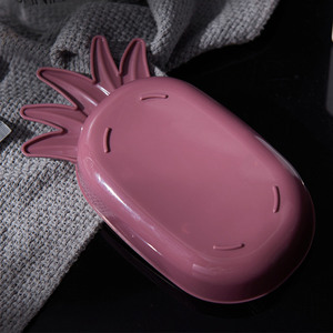 2025 vente chaude salle de bain vanités Drainage boîte en plastique ananas forme vidange <span class=keywords><strong>porte</strong></span>-<span class=keywords><strong>savon</strong></span> boîte <span class=keywords><strong>douche</strong></span> dessin animé mignon boîte à <span class=keywords><strong>savon</strong></span> - Product Image 5