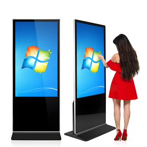 Reproductor de publicidad <span class=keywords><strong>LCD</strong></span> con pantalla táctil vertical de 55 pulgadas, señalización Digital interior para centro comercial, educación, OEM - Product Image 1