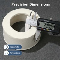 Produits en fibres céramiques industrielles : Joint d'étanchéité en fibre céramique haute température pour manchon de protection en acier et isolation de buse de cuve