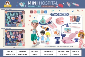 <span class=keywords><strong>Valise</strong></span> portable Offre Spéciale Kit médical jeu de rôle pour enfants docteur infirmière <span class=keywords><strong>jouet</strong></span> ensemble classique jeu de rôle éducatif jouets pour enfants - Product Image 6