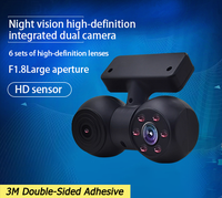 Firecore H-101 vente en gros camion véhicule caméra de tableau de bord double objectif 1080P Bus camion Train caméra IP HD caméras frontales pour voitures Taxi