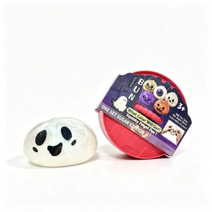 Vendita all'ingrosso di fabbrica: Nuovo Giocattolo Antistress Personalizzato a Forma di Baozi con Espressioni Carine, Divertente Baozi Zucca Fantasma di Halloween - Product Image 3
