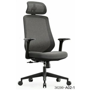 Chaise de bureau en mesh moderne et confortable 36200-A02 - Product Image 1