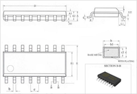 WT2605-16S SOP16 DSP Interfaz UART 2.0 USB DM BT MP3 Chip de Audio IC