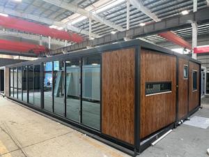 บ้านพักอาศัยสำเร็จรูปแบบพกพาขนาด 20 ฟุต 40 ฟุต ของจีน ออสเตรเลีย อินเดีย บ้านคอนเทนเนอร์แบบพับได้พร้อมห้องน้ำในตัว - Product Image 1