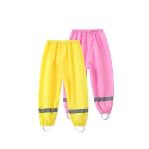 Pantalones Impermeables para Niños y Niñas, con Decoración de Logo de Agua y Arena, Cómodos para Jardín de Infancia, Campamentos y Excursiones - Product Image 4