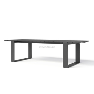 Ferly <span class=keywords><strong>2023</strong></span> Vente chaude Tables <span class=keywords><strong>de</strong></span> restaurant en aluminium pour l'extérieur, durables par tous les temps, ensemble <span class=keywords><strong>de</strong></span> <span class=keywords><strong>table</strong></span> à manger <span class=keywords><strong>de</strong></span> patio avec chaises - Product Image 5