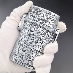 Accessori per Fumatori di Design di Lusso, Custodia per Sigari Impermeabile, Elegante e Personalizzata in Metallo per Uomo con Cordino - Product Image 6