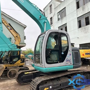 รถขุดตีนตะขาบ Kobelco Sk135SR มือสอง น้ำหนัก 13.5 ตัน เครื่องยนต์ Isuzu ระบบไฮดรอลิก PLC เกียร์ปั๊มไฮดรอลิก รุ่นปี 2021 - Product Image 1