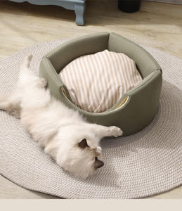 เตียงสำหรับแมวแบบมีรูสำหรับต้นไม้เตียงนอนสุนัขและแมวแบบอเนกประสงค์สี่ฤดู - Product Image 5