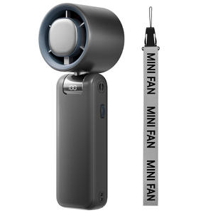 4000mAh <b>Foldable</b> Handheld <b>Table</b> Fan for Office with Monitor for Traveling <b>Camping</b> - Product Image 1