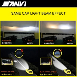 2023 New H3 Graphene Auto Lighting 3900lm 35w 6000k H1 H7 9005 9006 H11 Graphene LED Headlights <b>H4</b> CSP LED Headlight - Product Image 6