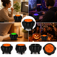 Juguetes Antiestrés de Halloween con Forma de Caldero Impresos en 3D, Botones de Clic Nítidos para Aliviar el Estrés, Regalos Sensoriales para Cumpleaños