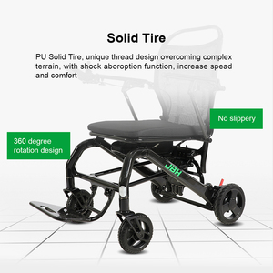 <span class=keywords><strong>Fauteuil</strong></span> roulant électrique en fibre de carbone 17.4KG léger de nouvelle conception médicale JBH - Product Image 5