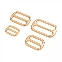 Sangle réglable pièces de curseur de haute qualité fer anneau carré ceinture en métal Zinc cuir plastique-sangle sac matériel accessoires