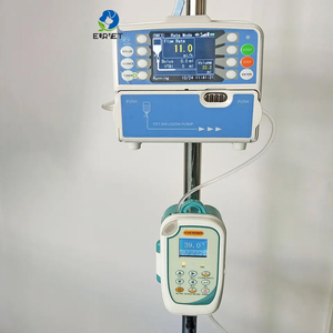 Bomba de Infusión Veterinaria EUR VET con Función de Calentamiento, Pantalla Táctil TFT de 3.5'', Modo de Goteo, Micro Modo, 0.1-1200ml/h, Bolus, Alarma KVO, <span class=keywords><strong>2000</strong></span> Registros - Product Image 3