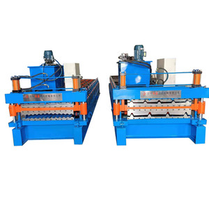Machine de formage de rouleaux de feuilles, trapez <span class=keywords><strong>saci</strong></span> kalip, panneau de toit métallique entièrement automatique, carrelage émaillé, formage de rouleaux - Product Image 4