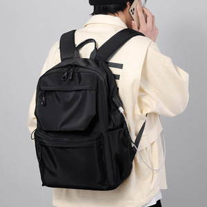 Nouveau Sac à Dos Tendance Polyvalent Décontracté Grande Capacité en Nylon et Polyester pour Étudiants du Collège, Lycée et Université - Product Image 2