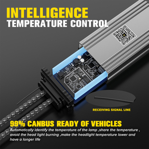 Rcj 75 wát LED Đèn pha H1 <span class=keywords><strong>H4</strong></span> H7 H11 9005 9006 Nhôm 12V không thấm nước rcj app điều khiển thay đổi màu sắc New Car Led Đèn Pha bóng đèn - Product Image 5