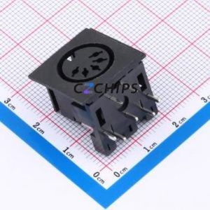 DIN-504-M5 Circular DIN Connector Through hole Component (THT) Connector - Product Image 1