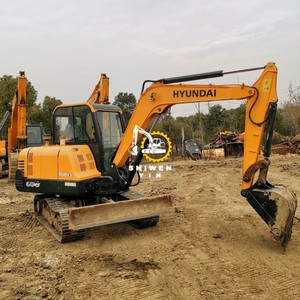 Usato <span class=keywords><strong>Hyundai</strong></span> 60 Mini escavatore R60-9s R60-<span class=keywords><strong>7</strong></span> R55 R75 <span class=keywords><strong>R215</strong></span> R220 a basso prezzo Mini escavatore con motore centrale e componenti della pompa