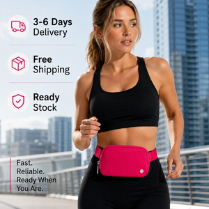 Sac banane respirant de qualité supérieure 1L pour femme, idéal pour les voyages et les activités de plein air – Expédié depuis notre entrepôt américain - Product Image 1