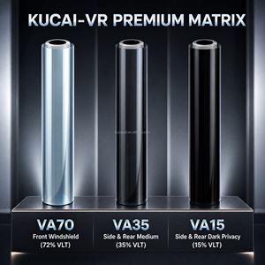 Película de Cerámica Polarizada para Auto, 5% de Control de Calor Superior, Bloquea el 99% de los Rayos del Sol, Nano Cerámica para Ventanas - Product Image 6