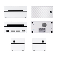 Imprimante thermique Bluetooth USB 4x6 pouces WP154 Imprimante d'étiquettes de bureau pour impression rapide pour l'expédition de codes à barres et d'étiquettes d'adresse