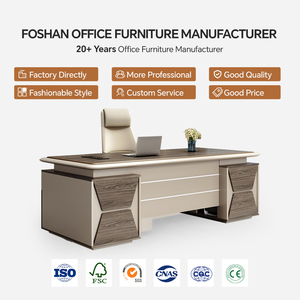 Sang trọng bằng gỗ văn phòng hiện đại đồ nội thất Ông Chủ bàn Ông Chủ bàn CEO bàn văn phòng bàn văn phòng bàn - Product Image 5