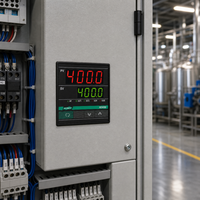 Contrôleur de température série AISET N-8000, PID à auto-ajustement, double canal, chauffage et refroidissement, thermostat industriel, sortie d'alarme
