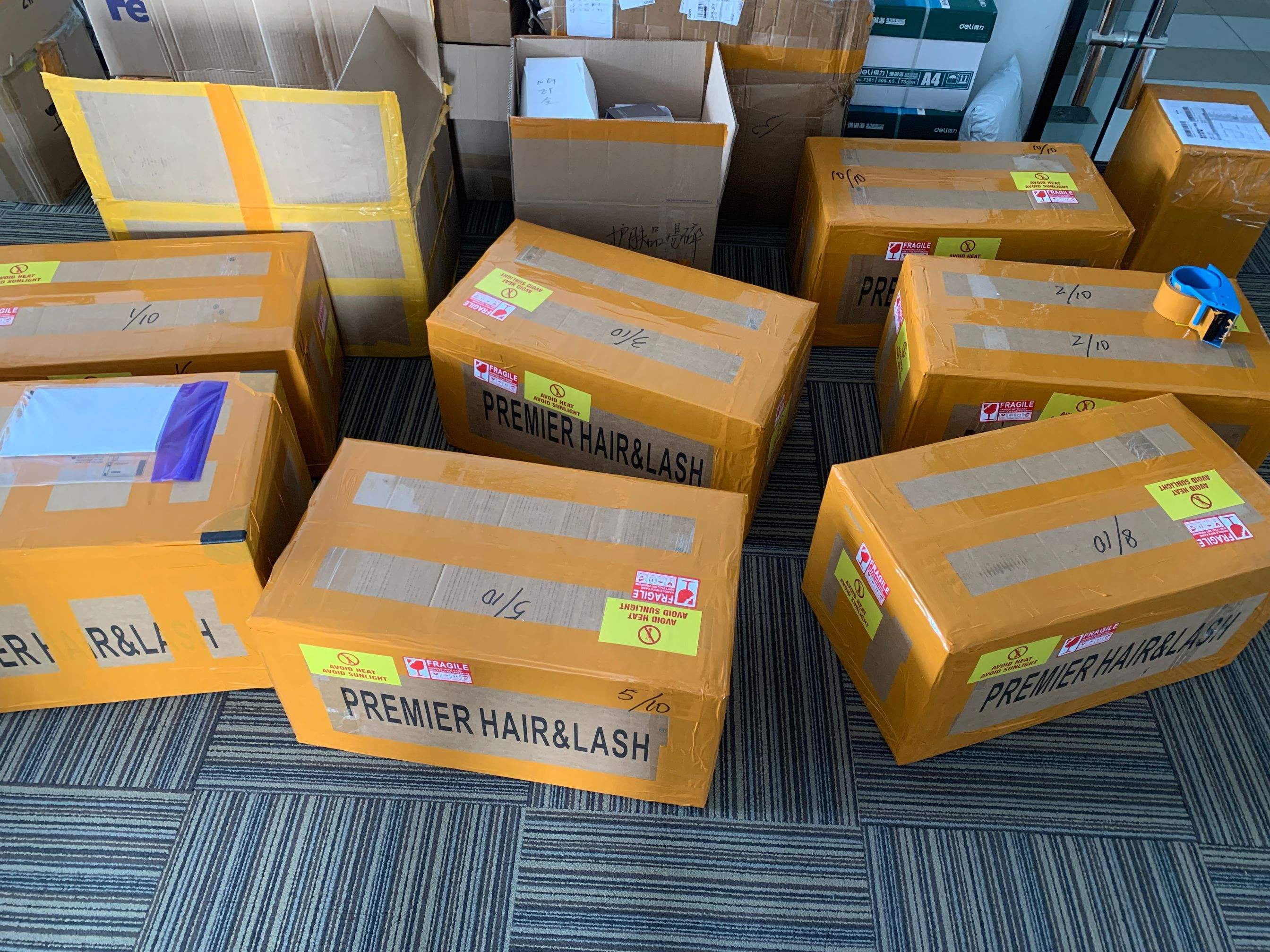 Sac à bulles ou carton