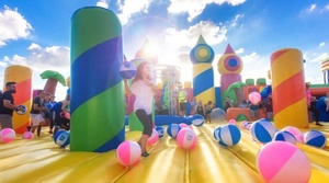Commercial Outdoor <b>Inflatable</b> <b>Games</b> House Obstacle Playground Gonflables Amusement Trampoline Park Large Trampoline Park Inflata - Product Image 4