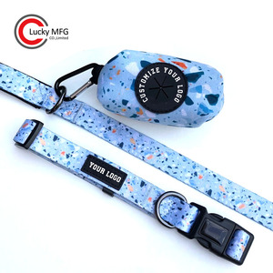 Juego De Correa Y Collar Para Perro Cintas Personalizadas Sólido 2022 Diseño Gratis Logotipo Personalizado Sublimación Impreso Nylon Correa De Perro Nylon - Product Image 1