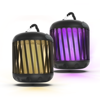 Lampe anti-moustiques électrique UV rechargeable par USB à énergie solaire pour intérieur et extérieur, piège à insectes OEM ODM