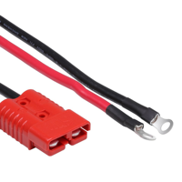 Connecteur d'alimentation rouge 4 AWG 50A/175A SB175, câble adaptateur d'extension de batterie