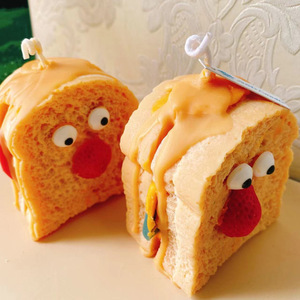 <span class=keywords><strong>Pain</strong></span> au fromage nez <span class=keywords><strong>de</strong></span> fraise bougie en forme <span class=keywords><strong>de</strong></span> toast bougie <span class=keywords><strong>de</strong></span> cire <span class=keywords><strong>de</strong></span> soja - Product Image 4